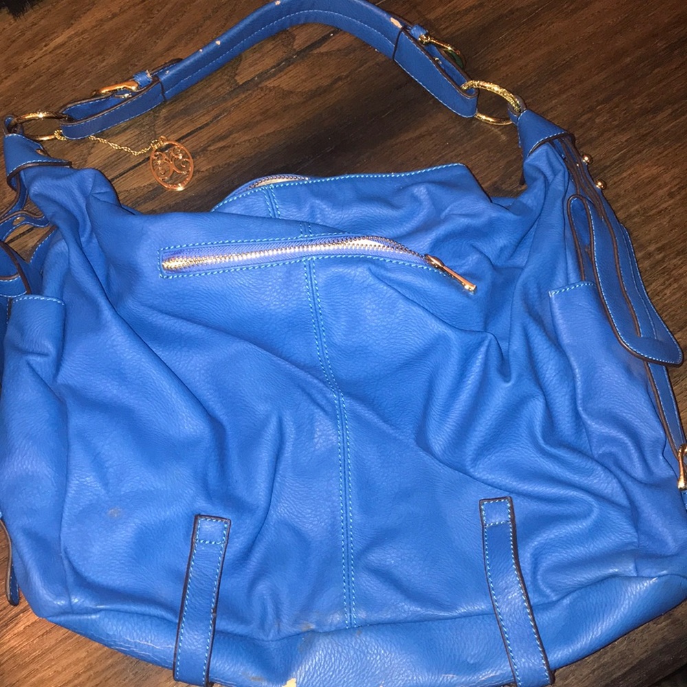 Blue purse